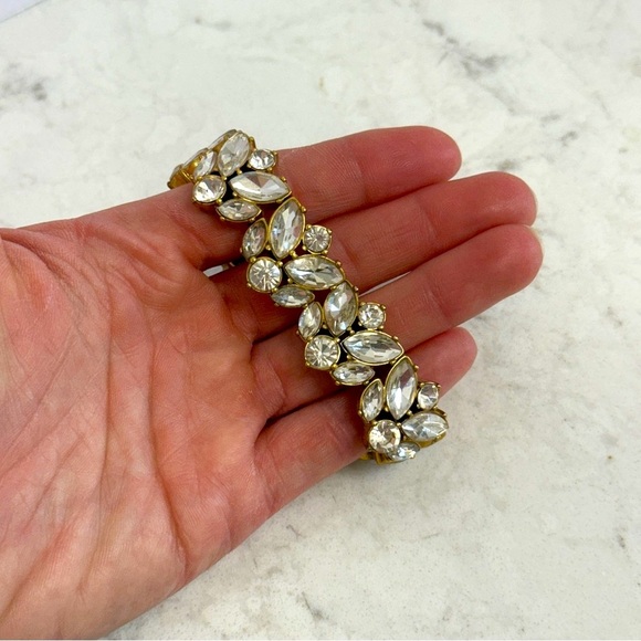 J. Crew Stretchy Crystal Statement Bracelet - Picture 5 of 5